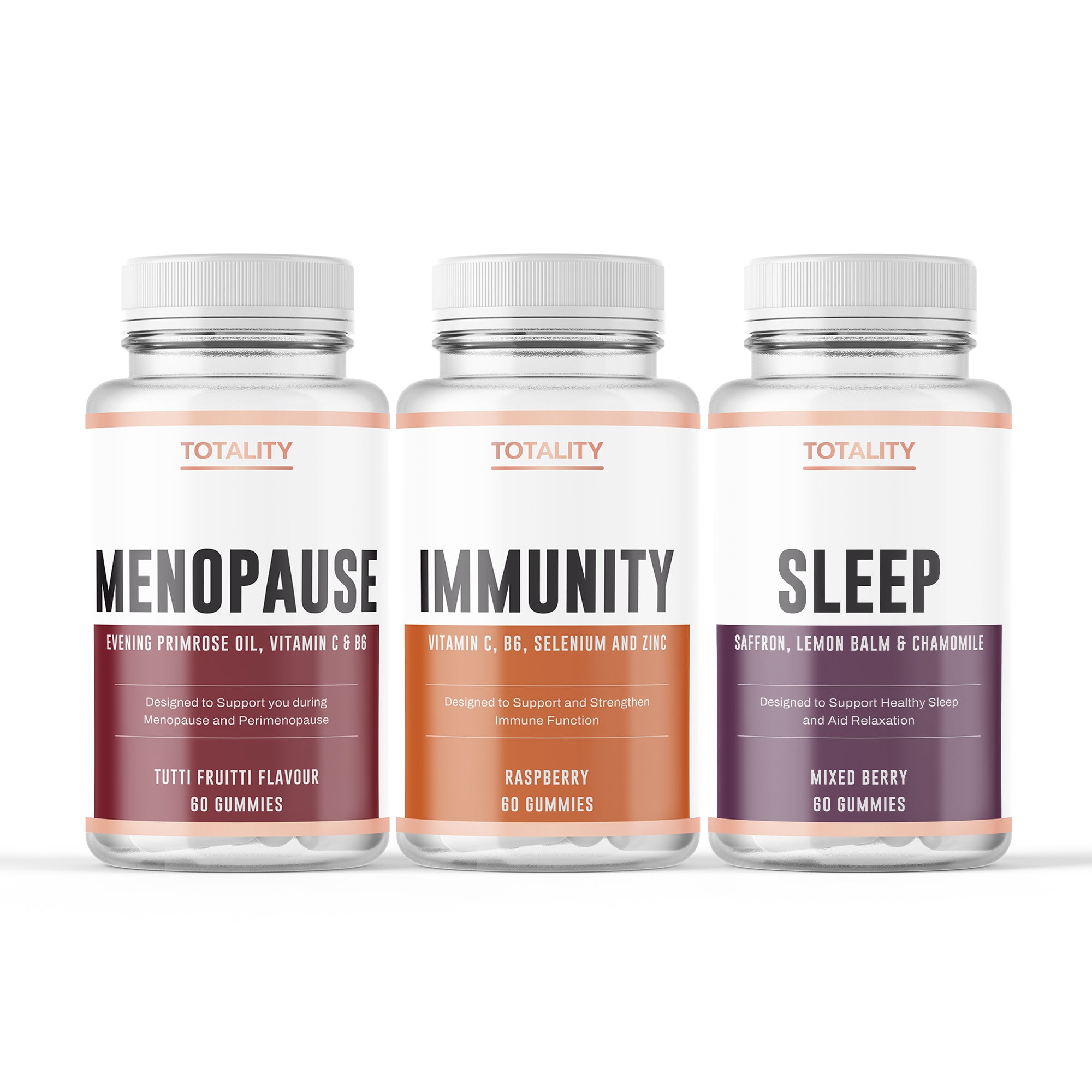 Totality Menopaus, Immunity & Sleep Gummies - Totality